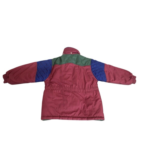 Vintage Skyline Kids Padded Winter Jacket Size 4T Snow Board Theme 90s - Picture 4 of 5
